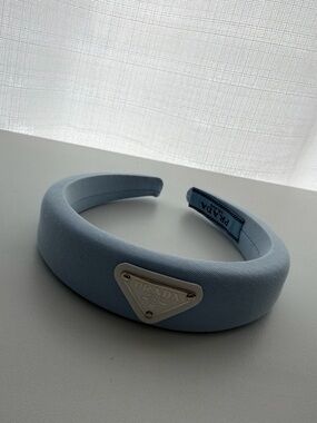 Prada Light  Blue Headband
